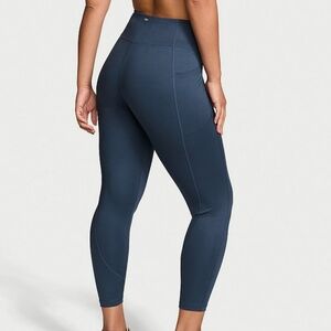 VSX Essential High-Rise Pocket Legging Velvet Morning Blue Sz XS Short